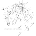 Page E Diagram and Parts List for 317E633E401 1997 Yard Man Snow Blower